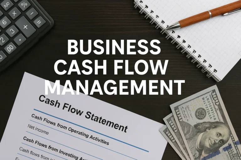 Business Cash Flow Management and Forecasting