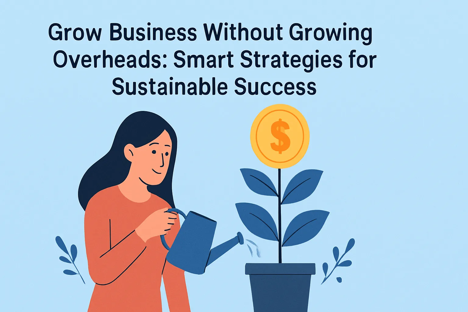 Grow business without growing Overheads