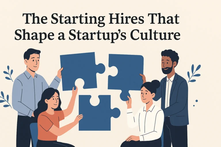 Starting Hires that Shape startup culture