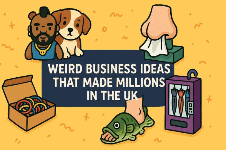 weird business ideas that made millions in UK